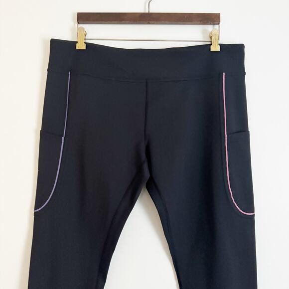 OUTDOOR VOICES FrostKnit 7/8 Leggings Black XXXL 3X - Picture 5 of 12